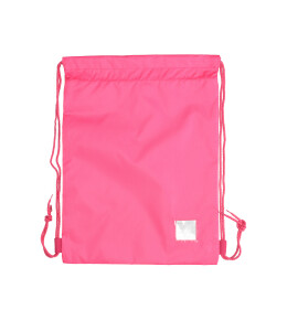 PLAIN TOP STRAP GYMSACK - PINK Image