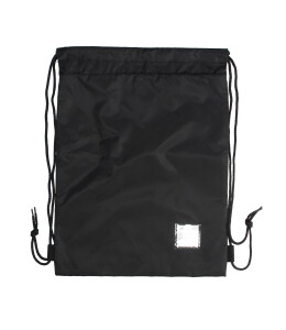 PLAIN TWIN STRAP GYMSACK - BLACK Image