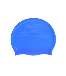 PLAIN SILICONE SWIMHAT - ROYAL Image