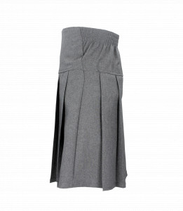 GREY PLEATED JUNIOR SKIRT Image
